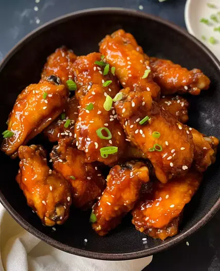 Honey Garlic Chicken Wings
