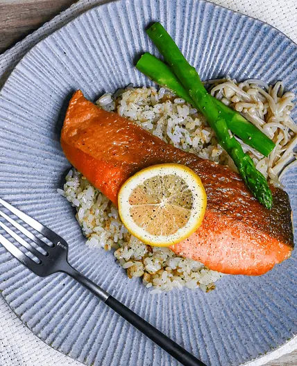 Soy Sauce and Butter Salmon