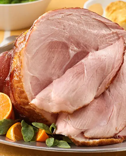 Baked Ham with Brown Sugar-Orange Glaze