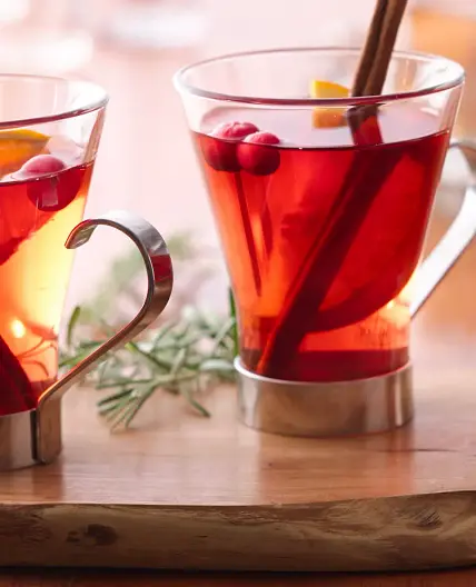 Hot Cranberry-Apple Cider