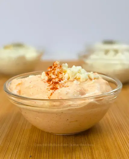 Feta & Paprika Cottage Cheese Dip (High Protein, Keto)