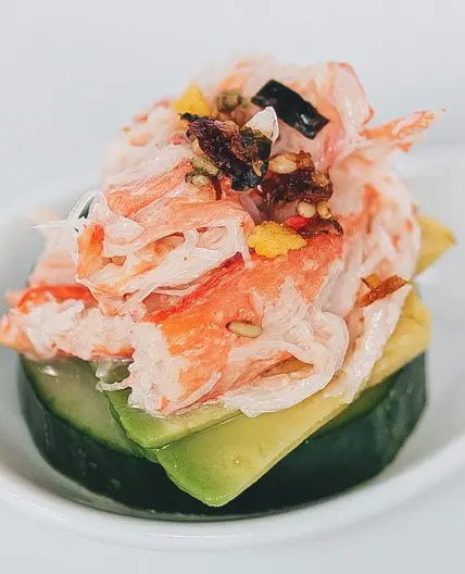 Spicy California Roll Bites