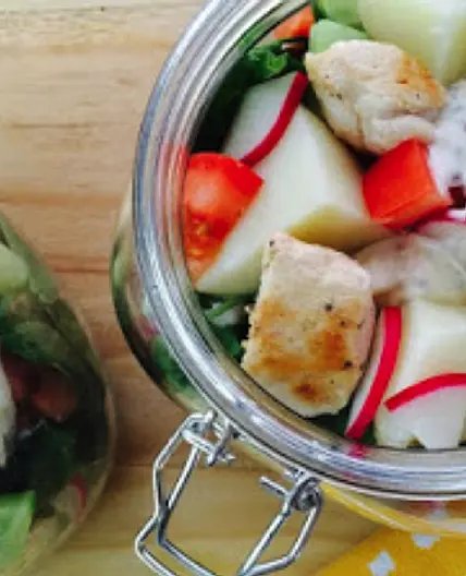 Mustard Mayo Chicken Salad