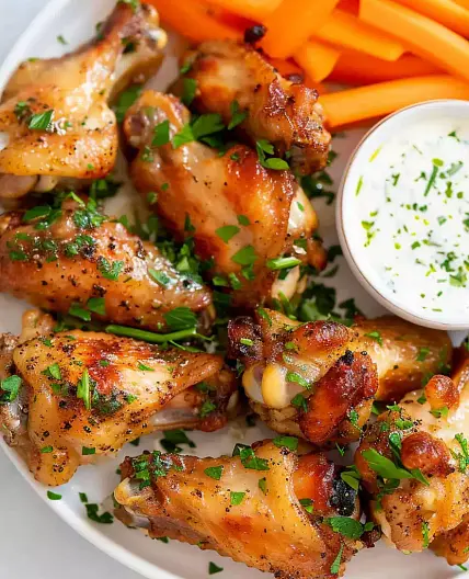 Garlic Butter Chicken Wings