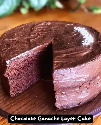 The Best Chocolate Ganache Layer Cake