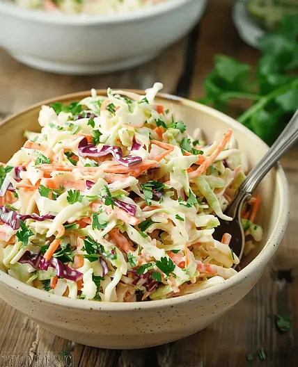 Chipotle Coleslaw with Creamy Lime