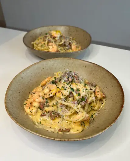 Prawn and Chorizo Spaghetti