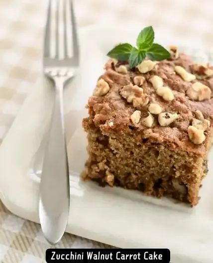 The Best Zucchini Walnut Carrot Cake Recipe