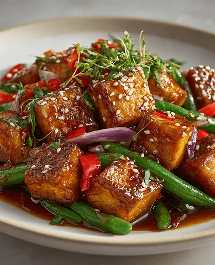 Ginger Sesame Tofu