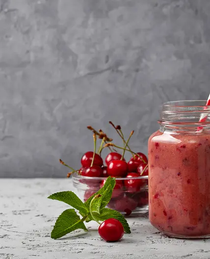 Chocolate Cherry Chip Smoothie