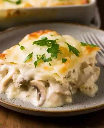 White Chicken Lasagna