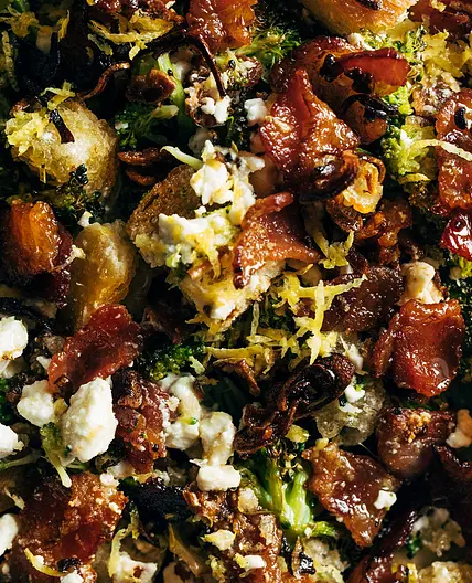 Liz's Roasted Broccoli Salad