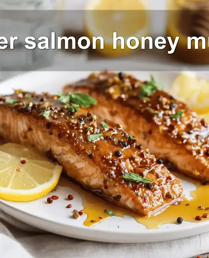 air fryer salmon honey mustard