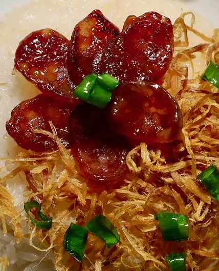Vietnamese Xoi Man - Savory Sticky Rice