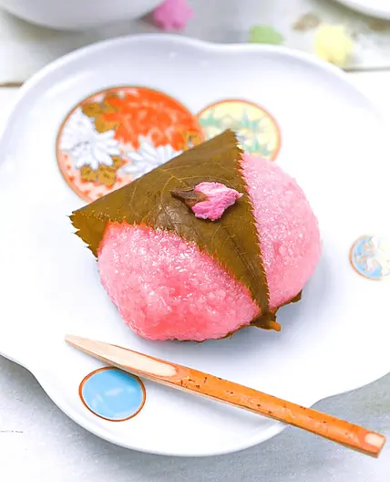 Sakura Mochi (Kansai-Style Cherry Blossom Rice Cakes)