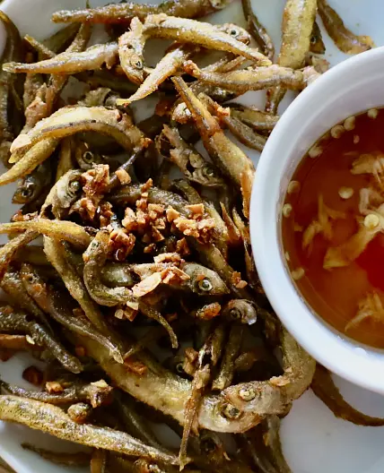 Crispy Pan-Fried Smelt from Frozen