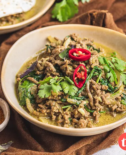 Keto Curry Bowl Recipe (Beef Curry Bowl)