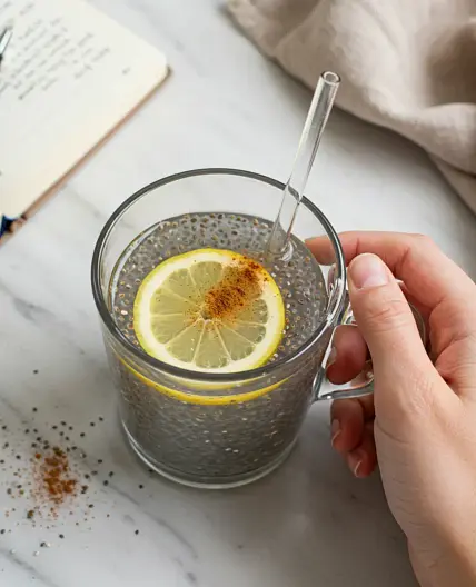 Chia Seed and Cinnamon Water