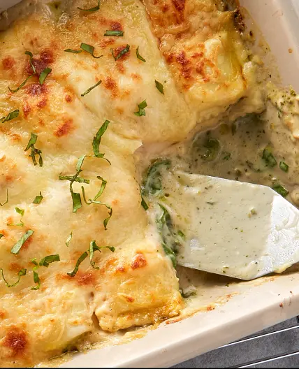 Spinach and Ravioli Lasagna