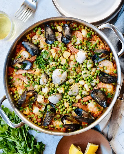 Classic Seafood Paella