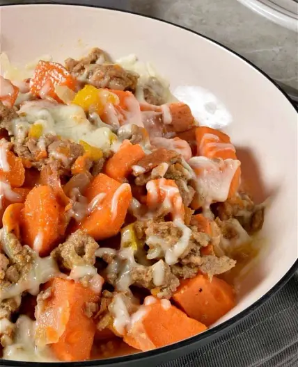 One-Pot Ground Turkey and Sweet Potato Skillet