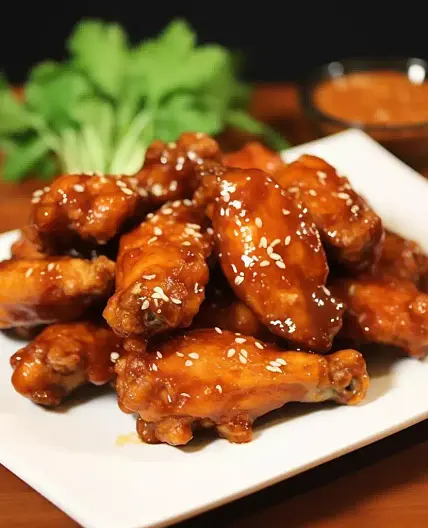 Sweet & Spicy Chicken Wings