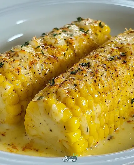 Garlic Parmesan Corn on the Cob