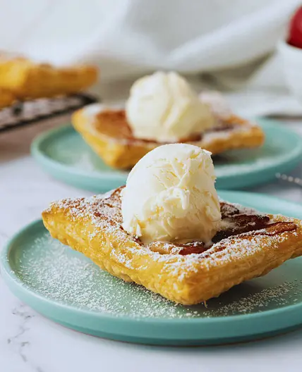 Upside Down Puff Pastry Tarts with Cosmic Crisp Apples