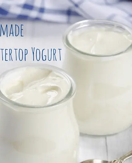 Homemade Counter Top Yogurt