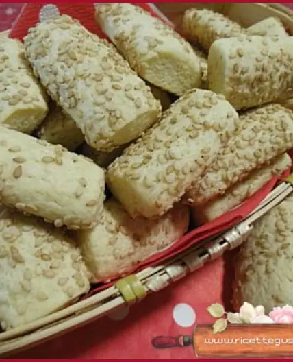 Ricetta biscotti sesamini