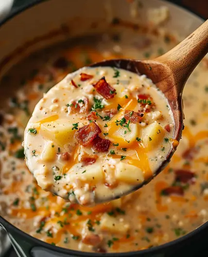 Crock Pot Crack Potato Soup