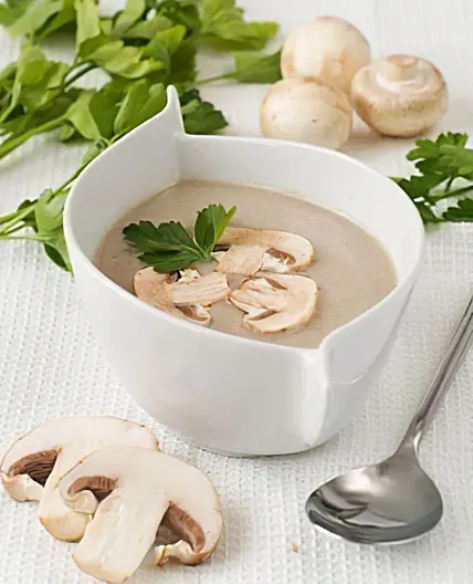 Soupe aux champignons