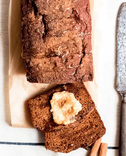 Cinnamon Sweet Potato Bread