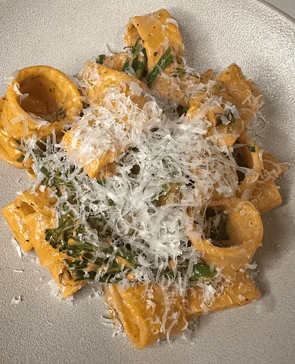 Sun-Dried Tomato & Broccolini Vodka Pasta