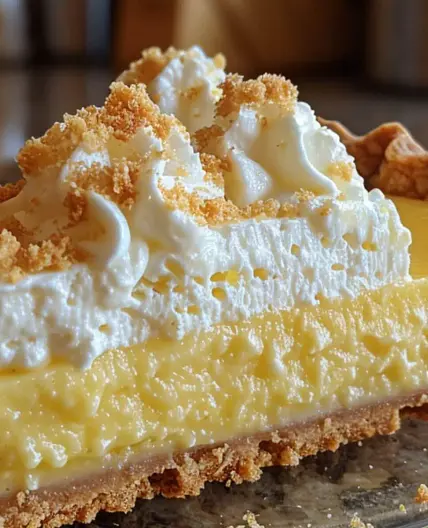 No-Bake Lemon Icebox Pie – Easy, Refreshing, and Foolproof