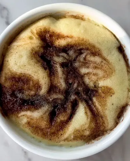 Make Quick Cinnamon Roll Mug cake in Just 5 Minute!