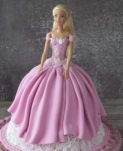 Birthday Barbie Cake