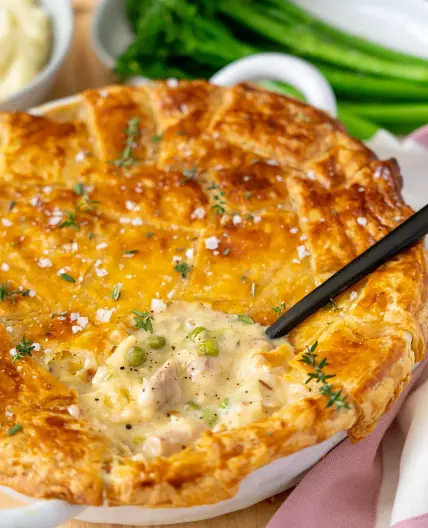 Creamy Chicken and Leek Pot Pie