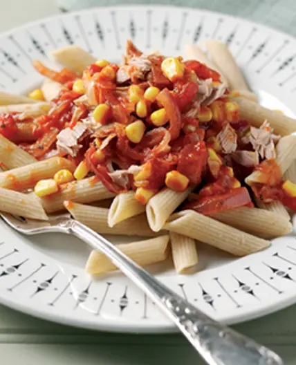 Tasty tuna and sweetcorn pasta recipe