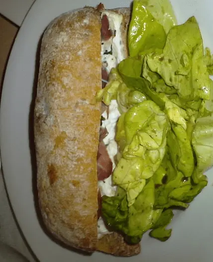 Croque Italien au jambon de Parme