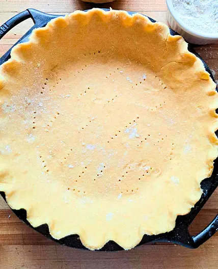 Easy Fresh Milled Flour Pie Crust