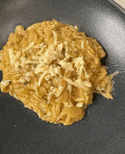 One Pan French Onion Orzo
