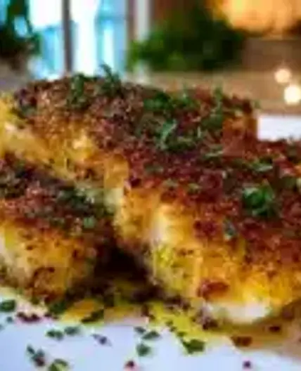 Parmesan Crusted Cod