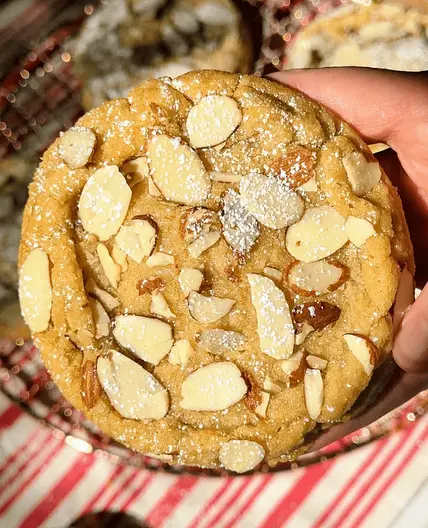 Almond Croissant Cookies - Eat at Maude's