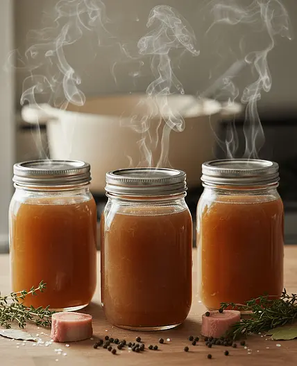 Gelatinous Beef Broth