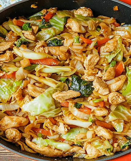 Paprika & Garlic Chicken with Veggies