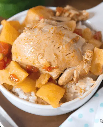 Instant Pot Puerto Rican Pollo Guisado Or Chicken Stewed