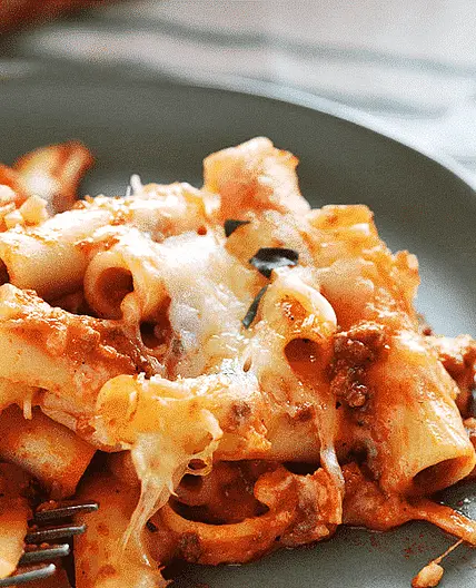 Baked Ziti With Ground Beef
