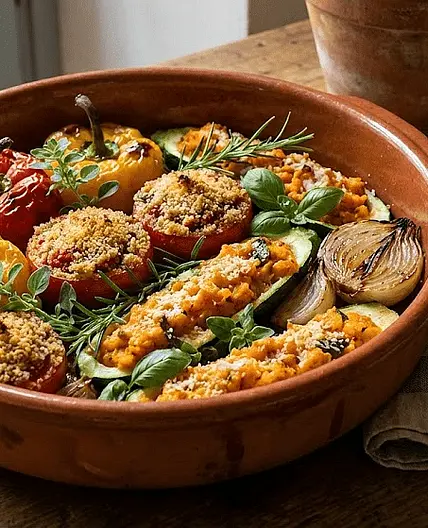 Ligurian Stuffed Vegetables