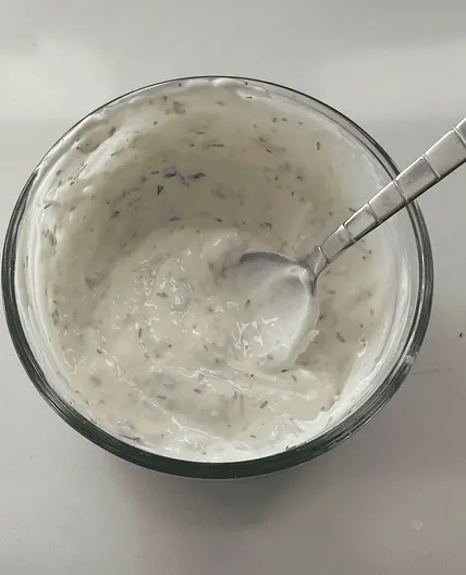 Dill and Lemon Yogurt Sauce